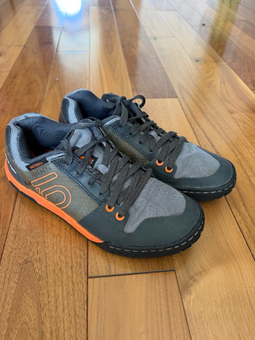 Original Five Ten Freerider Contact MTB Shoes Grey/Orange Men's 9